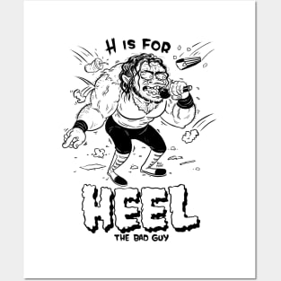 H is for Heel Posters and Art